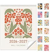 Guasslee Wall Calendar 2026-2027, Vertical Calendar Wall 2026, 13-Month Aesthetic Calendar From 2...