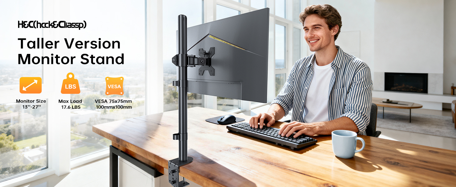 dual monitor stand
