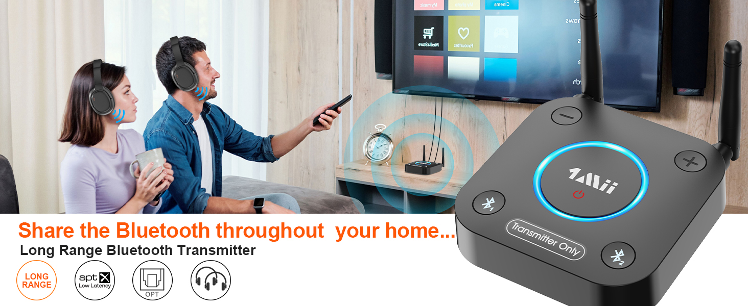 bluetooth transmitter for tv