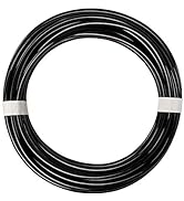 Quickun Pneumatic Tubing 1/8" Tube OD PU Polyurethane Tube Air Hose Line for Air Compressor Fitti...