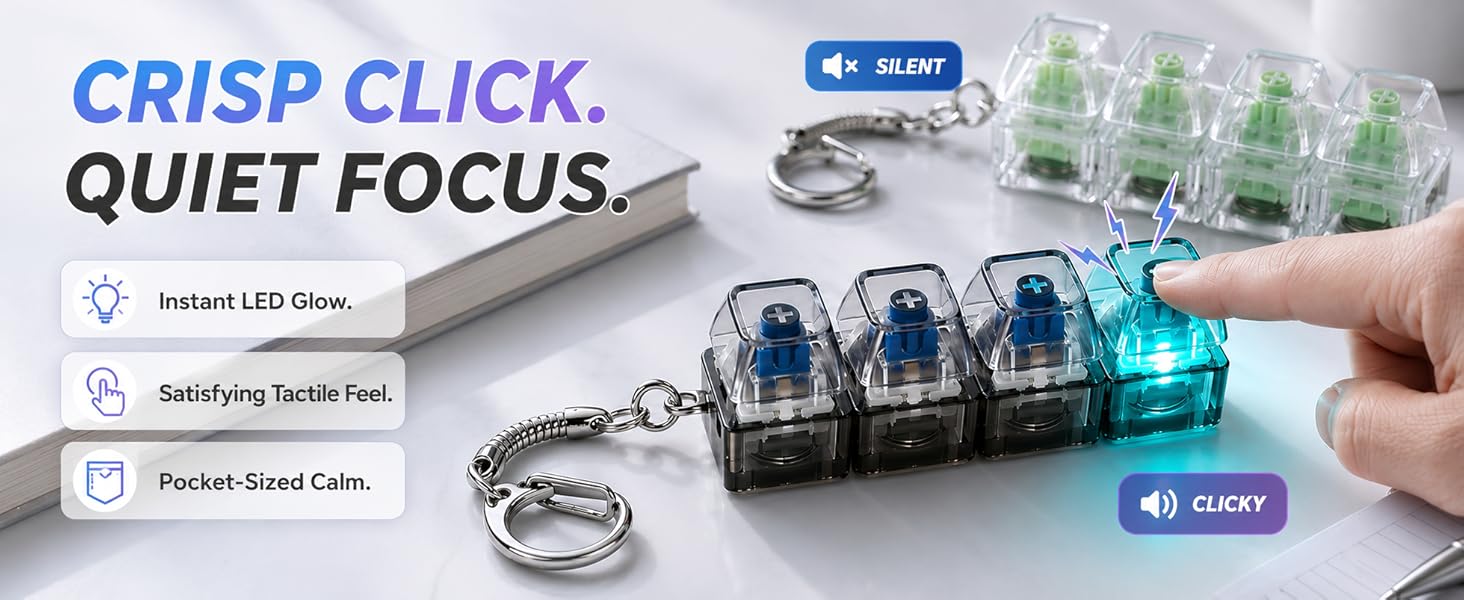 keyboard clicker fidget