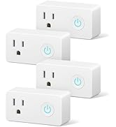 BN-LINK WiFi & Bluetooth Smart Plug, Heavy Duty Smart Timer Outlet Works with Alexa & Google Home...