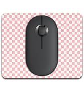 Dapesuom Small Mouse Pad, 5 x 6 Inch Thick Rubber Premium-Textured Non-Slip Portable & Washable M...
