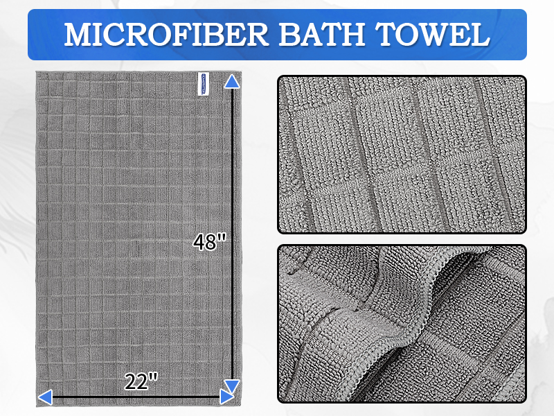 Soft & Absorbent Quick-Dry Bath Towels