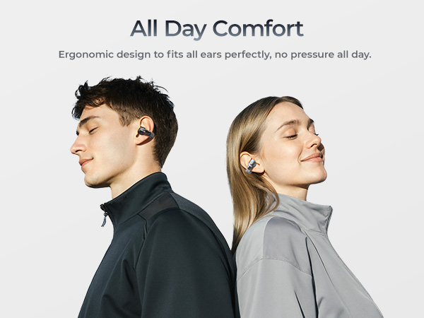 bluebooth open ear headphones