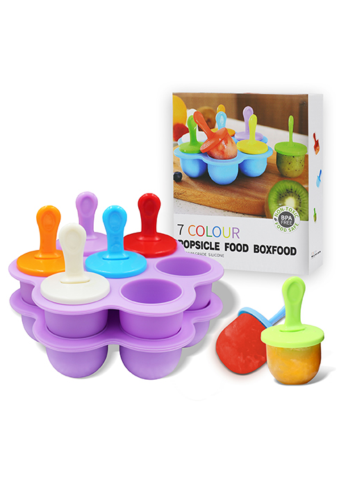 Silicone Popsicle Molds 14-cavity