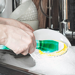 dishwashing scrubber