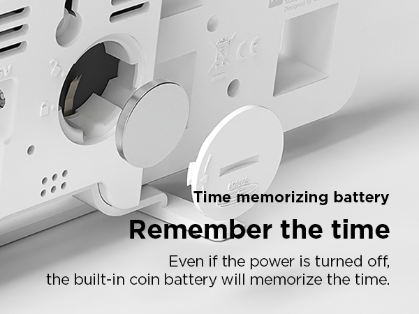 Time memorizing battery