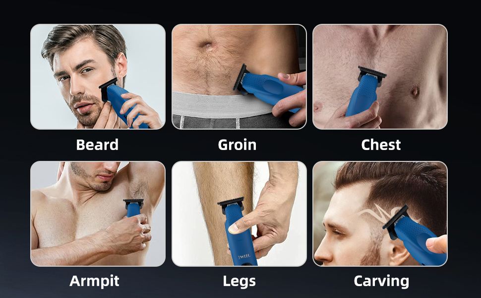 Multi-function trimmer for men