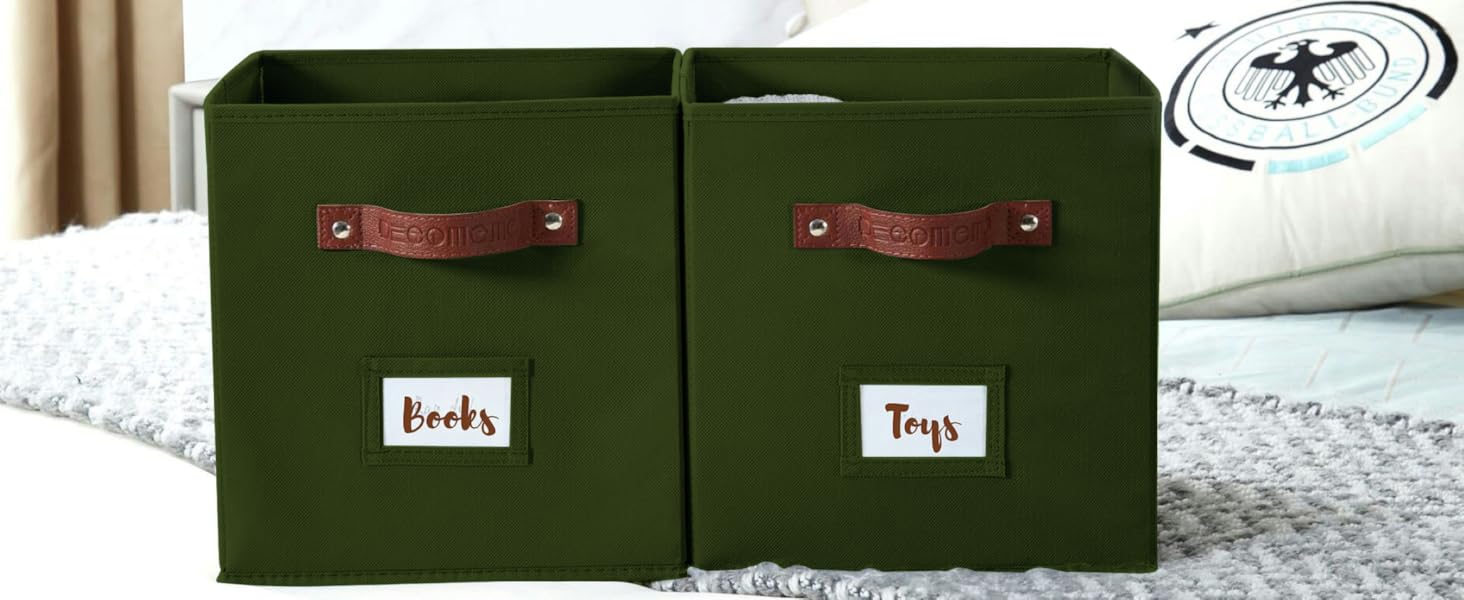 cube storage bins