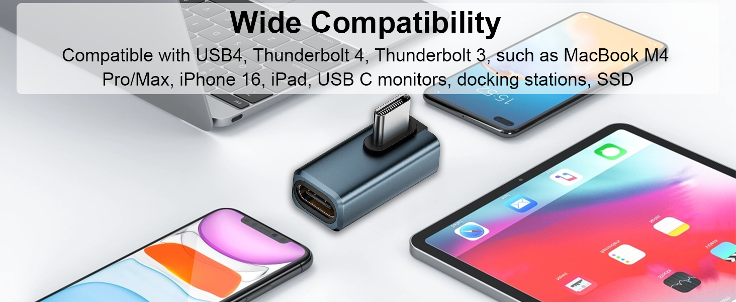 usb c 90 degree adapter