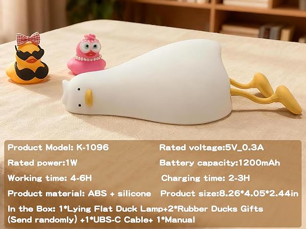 duck night light