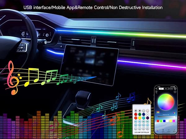 car ambient light