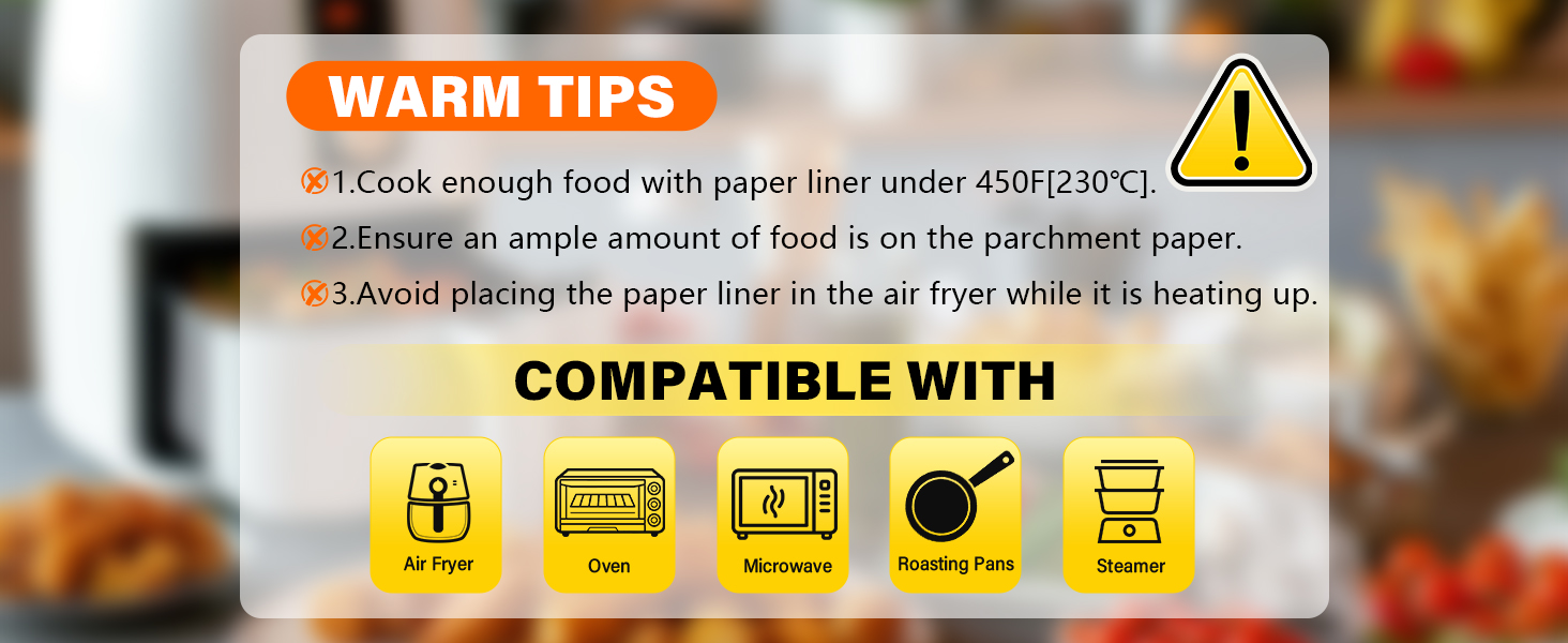 air fryer paper liners disposable