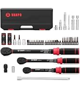 VANPO Torque Wrench Set, 1/4