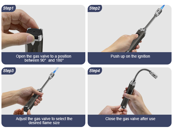 refillable long lighter