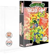 YOYOBUBU 15 Pack Video Game Protector Compatible for NES Game Boxes – Clear Plastic Sleeve Cover ...