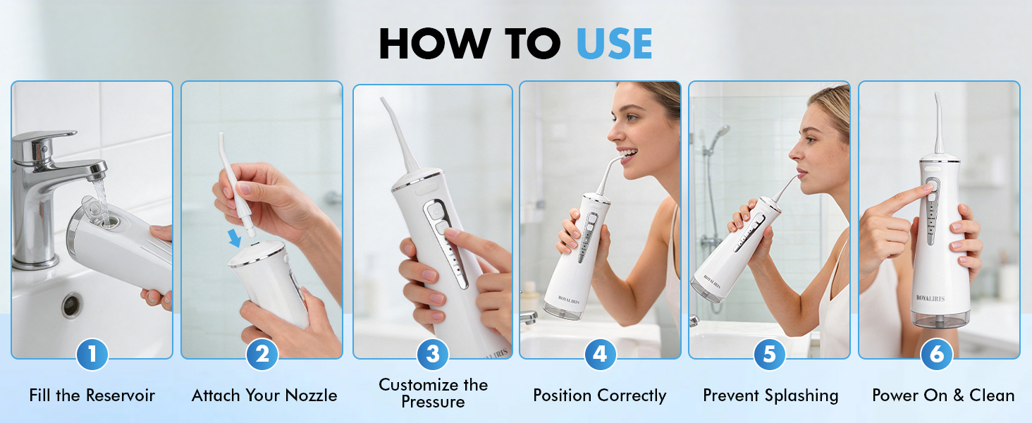 cordless portable water picks for teeth