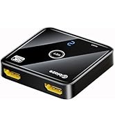 HDMI Switch 4K@60Hz, Bi-Directional HDMI Switcher 2 in 1 Out, No External Power Compatible with P...