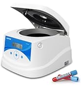 WEST TUNE Lab PRP Benchtop Centrifuge, 300-4000rpm(Max. 1860xg) Low Speed Professional Centrifuge...