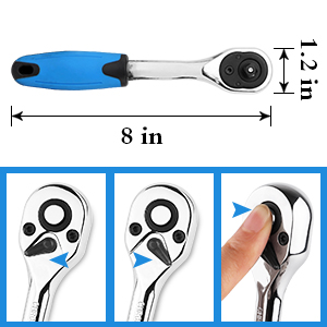 Release Ratchet Wrench and Extension Bar, CR-V Sockets
