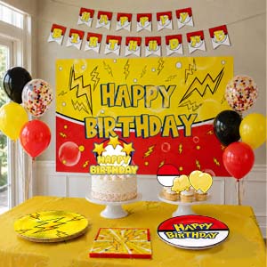 pokemon birthday decorations