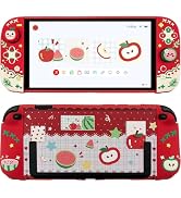 WSLUCKO Protective Case for Nintendo Switch 2, Hard Back Shell / 2 Silicone Ergonomic Controller ...