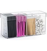 Lash Extension Organizer with Lid, Acrylic Lash Organizer for Lash Techs | Lash Supply Organizer ...