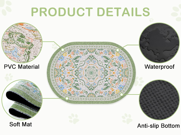 litter trapping mat