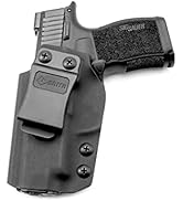 GRITR IWB Kydex Right/Left Hand Gun Holster Fits Sig Sauer P365XL (P365, P365SAS, P365X) with 1.5...