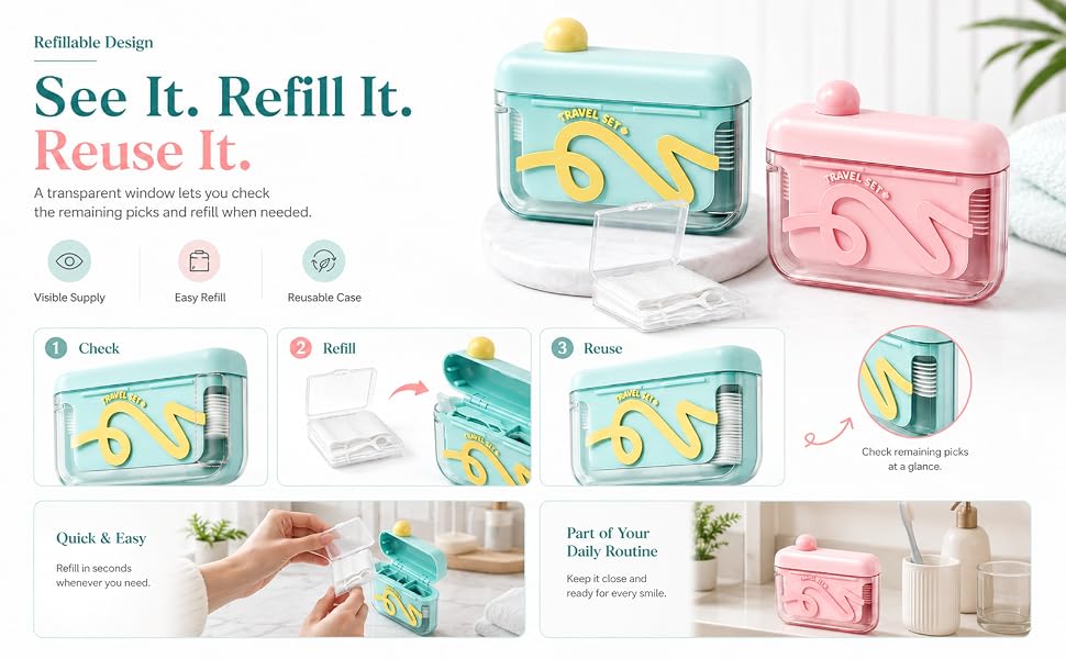 Pop-Up Automatic Toothpick Dispenser