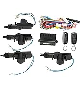 Shkalacar Central Locking System for 4 Doors Universal Keyless Entry Car Kit Burglar Alarm Protec...