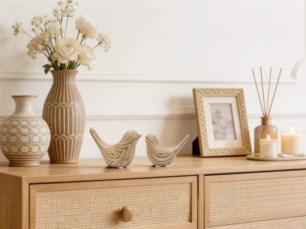 wood birds set a+008