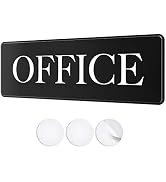ASSURED SIGNS Office Sign For Door Or Wall - 9" by 3" - Professional Office Signs For Business - ...