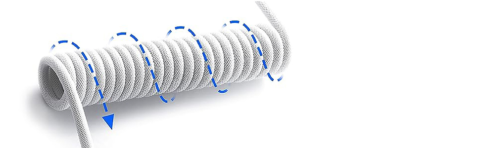white cable