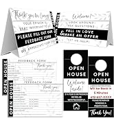 Open House Supplies. Real Estate Sign in Book Guest Registry Notepad for Collecting Realtor Leads...