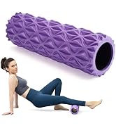 Zmarthumb Foam Roller, 15inch Deep Tissue Massager for Muscle Massage, Myofascial Trigger Point R...