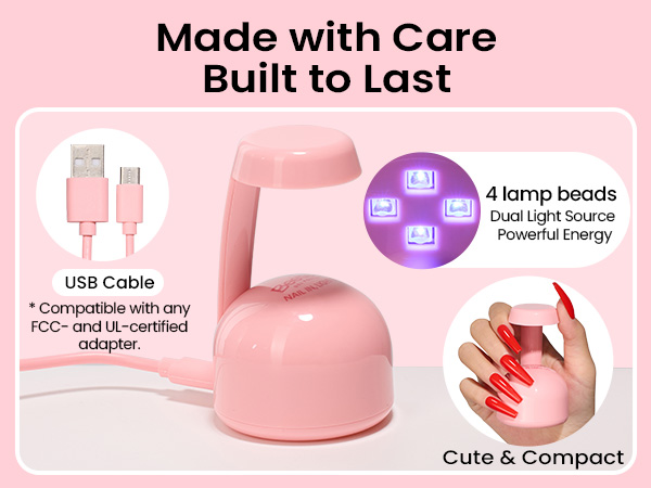Mini UV Nail Lamp - LED Nail Lamp