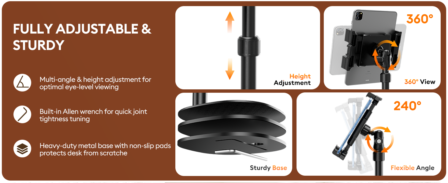 Portable Monitor Stand for Desk