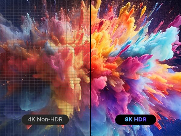 Amazing Clarity and Vibrant Colors