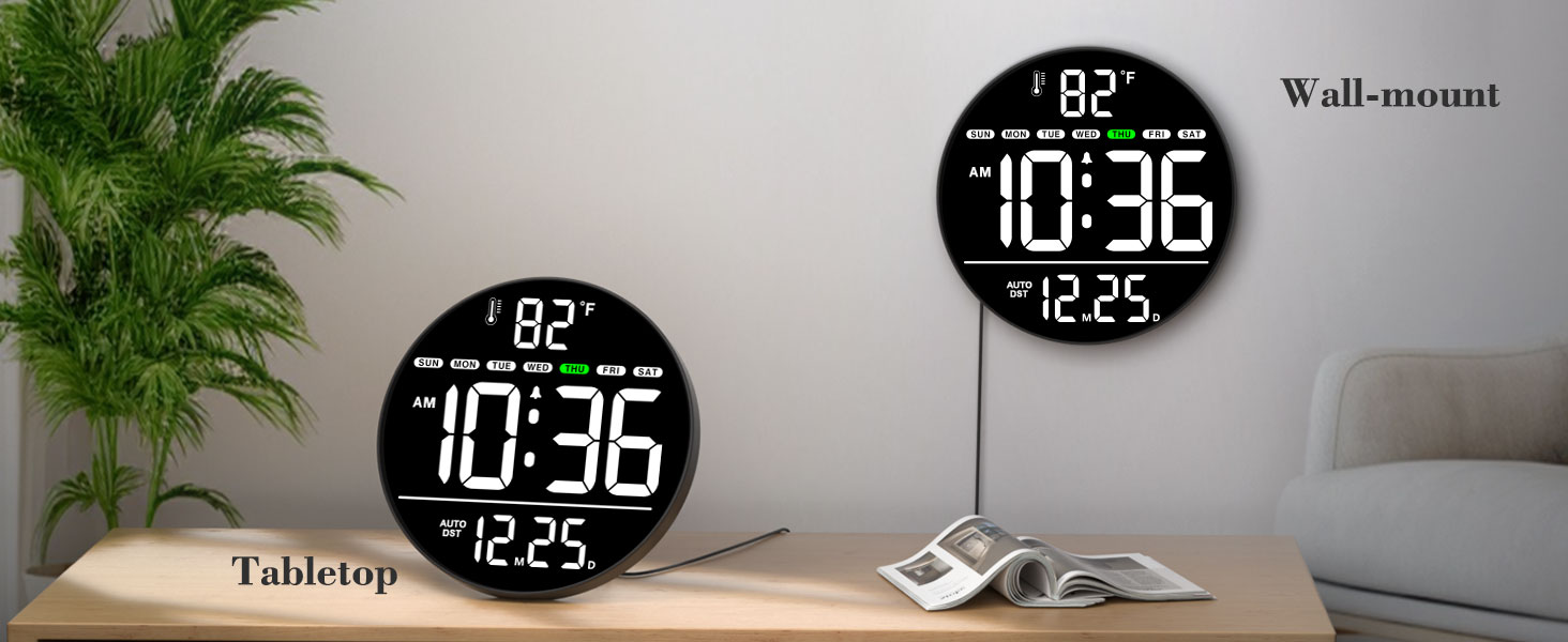 medern wall clock