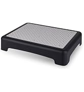 One Step Stool for Adults & Seniors, Indoor/Outdoor Portable Stair Assist, Platform Step, Non-Sli...