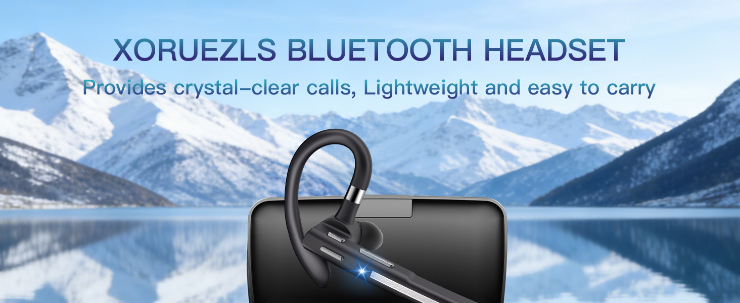 Single ear Bluetooth headset