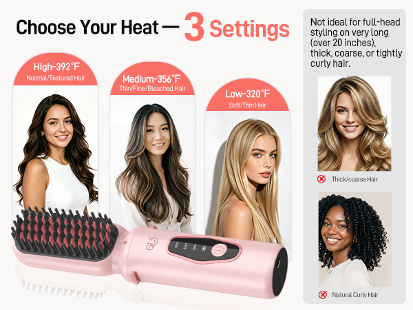 portable hair straightener