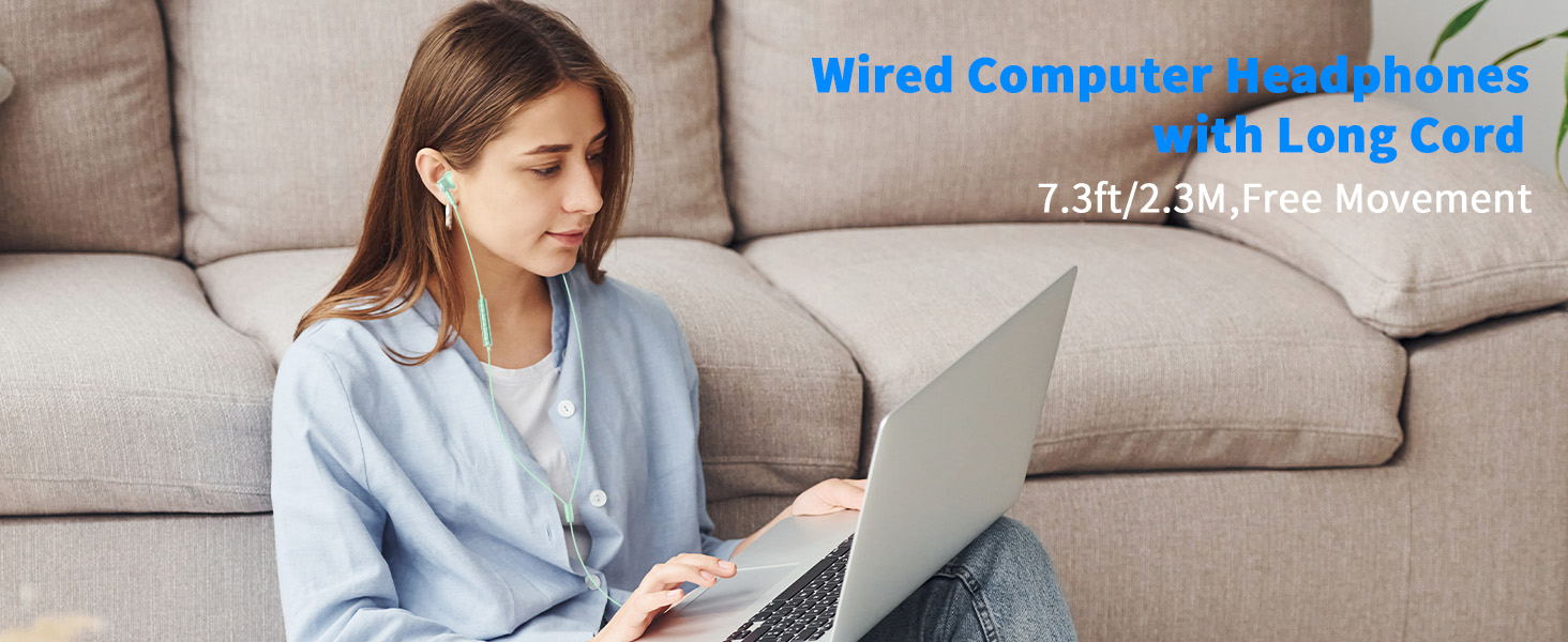 usb headset with microphone for pc computer