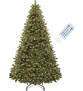 YITAHOME Prelit Green Christmas Tree 6ft with Remote | Pre-Lit Artificial Hinged Spruce Christmas...