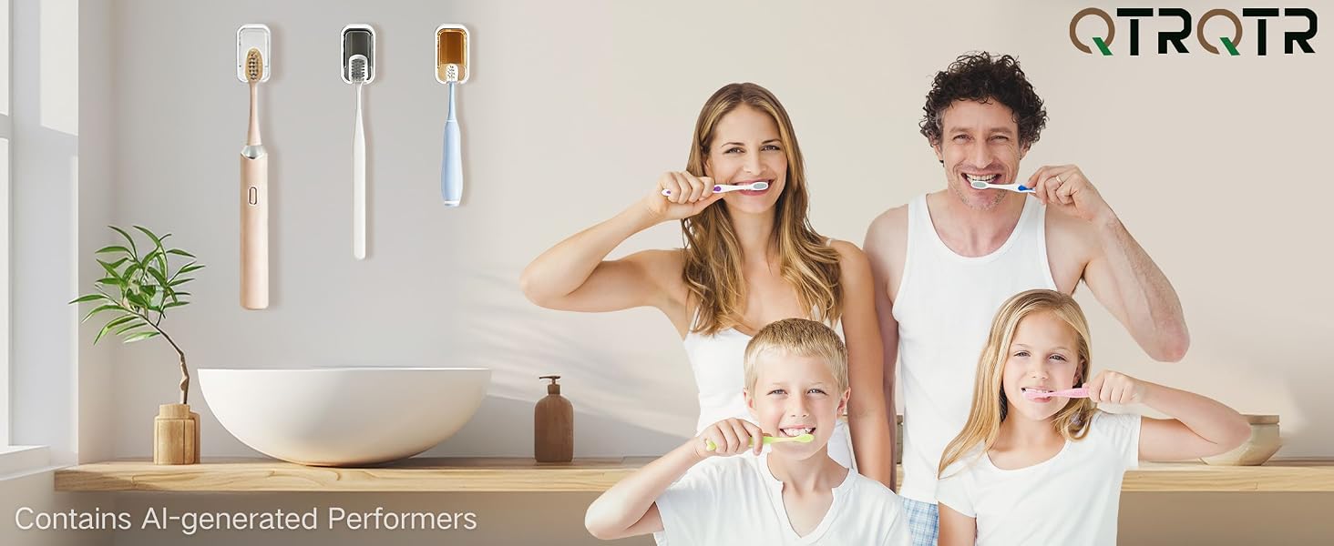 wall mounted toothbrush holders