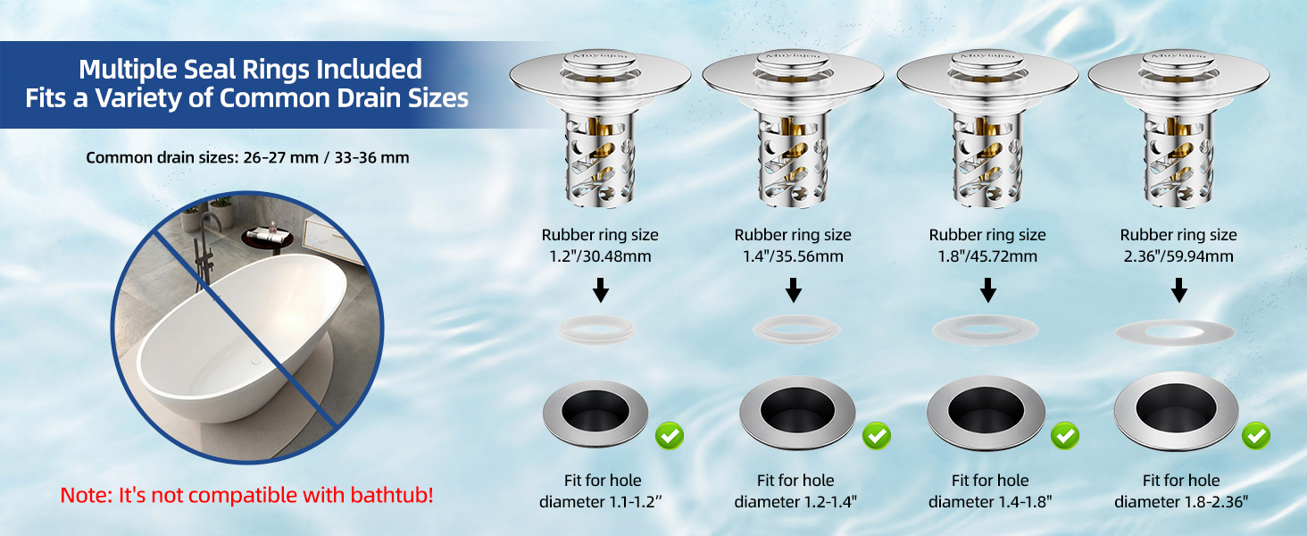 sink drain strainer universal