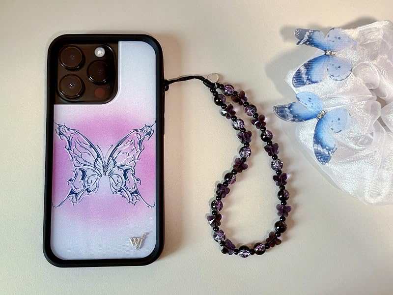 butterfly phone charm