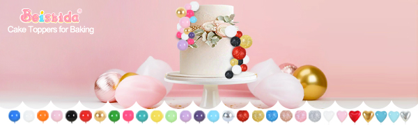 ball cake topper